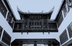 Huizhou Ancient Town Scene